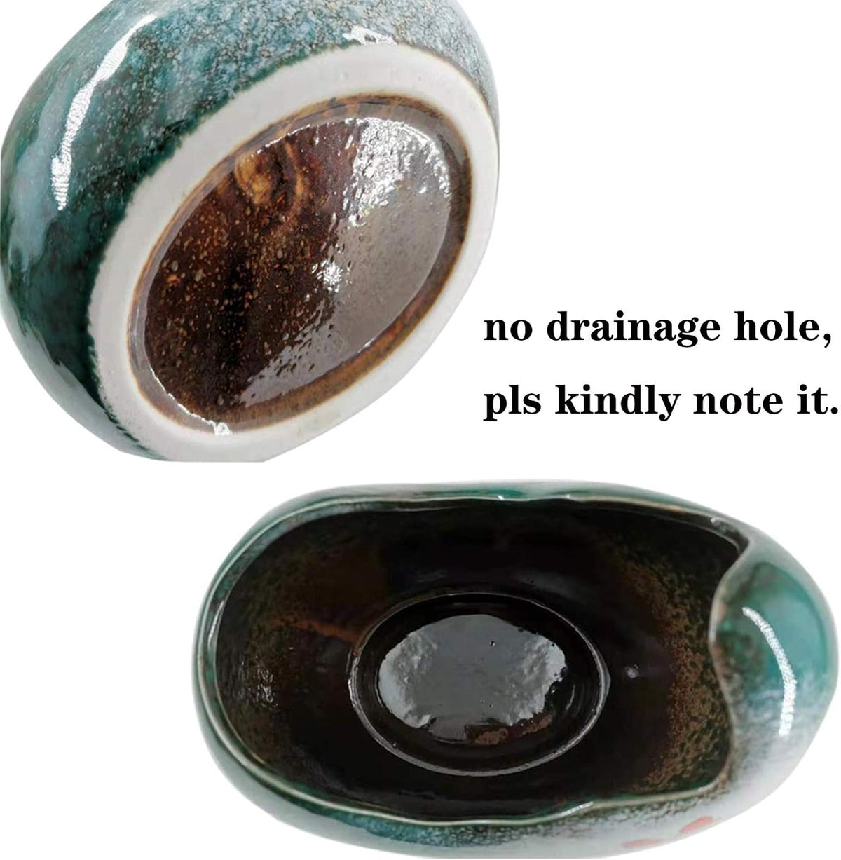 Blue Ceramic Planter Pot D110523