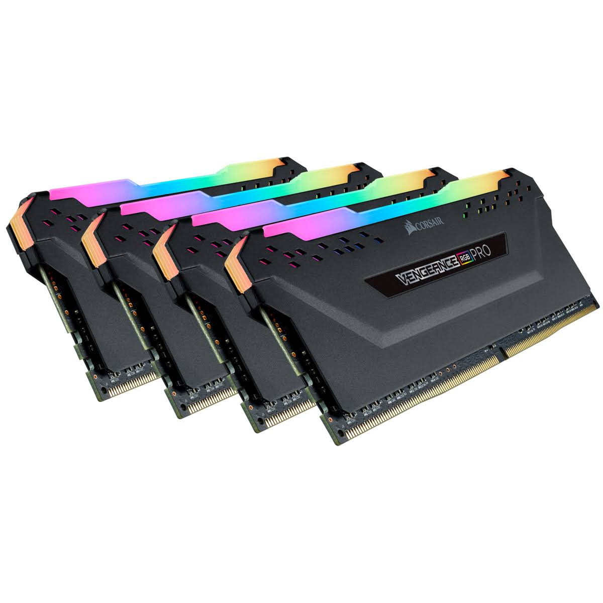 128GB (4 x 32GB) DDR4 3200MHz C16 Memory Kit Black J686