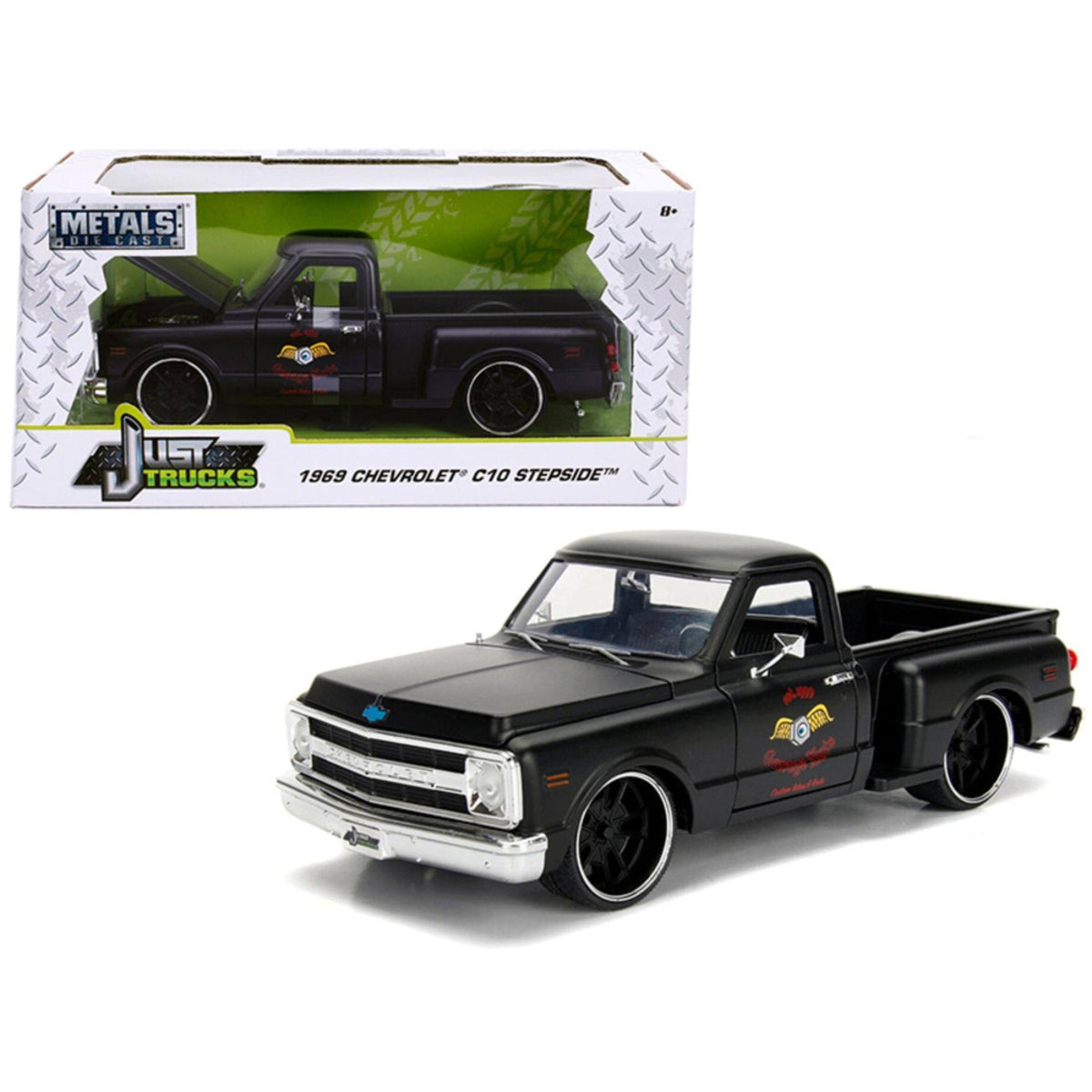 Matt Black 1/24 Diecast Model Car D4831