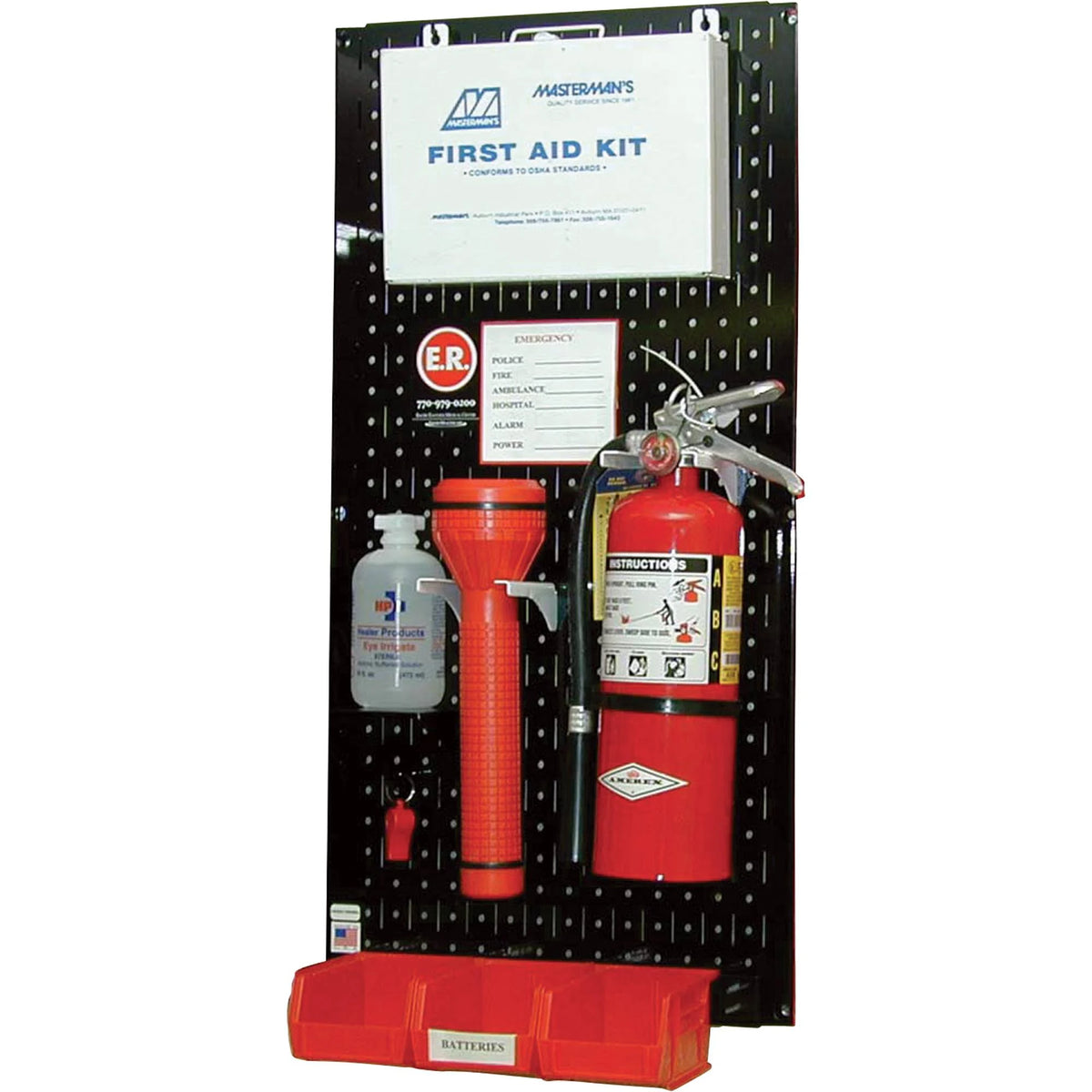 Black Pegboard, 32 in. H, 96 in. W J686