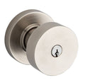 Keyed Entry Knobset for 2-1/4 inch Thick Doors Satin Black Q418