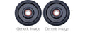 Tunnel STD Idler Wheels Kit for Snowmobile Mach 1 1989-1992 J46891