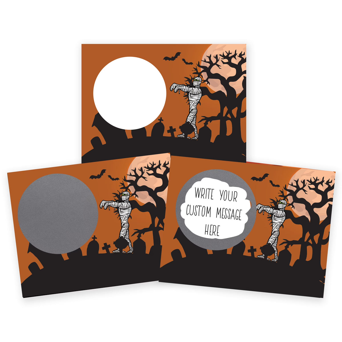 20 Pk Halloween Scratch Off Cards W981
