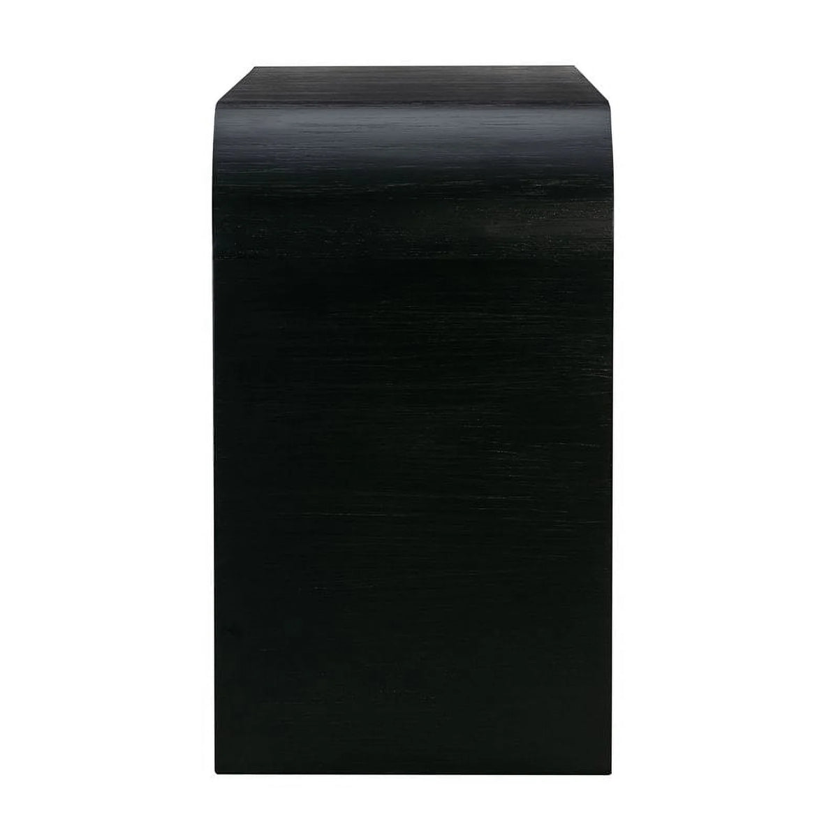 Black 6-Drawer Acacia Veneer MDF Wood Dresser Z35643