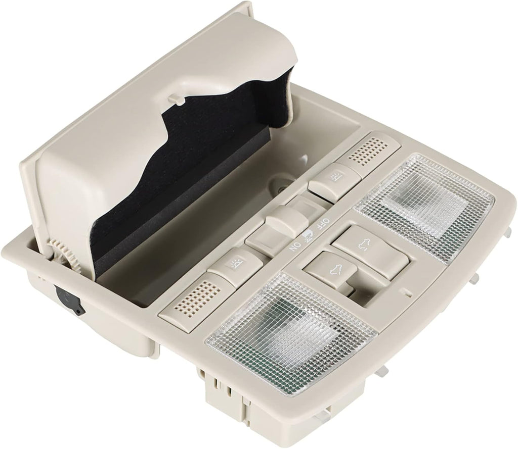 Gray Overhead Console Reading Light with Sunroof Switch for Mazda 6 M2693