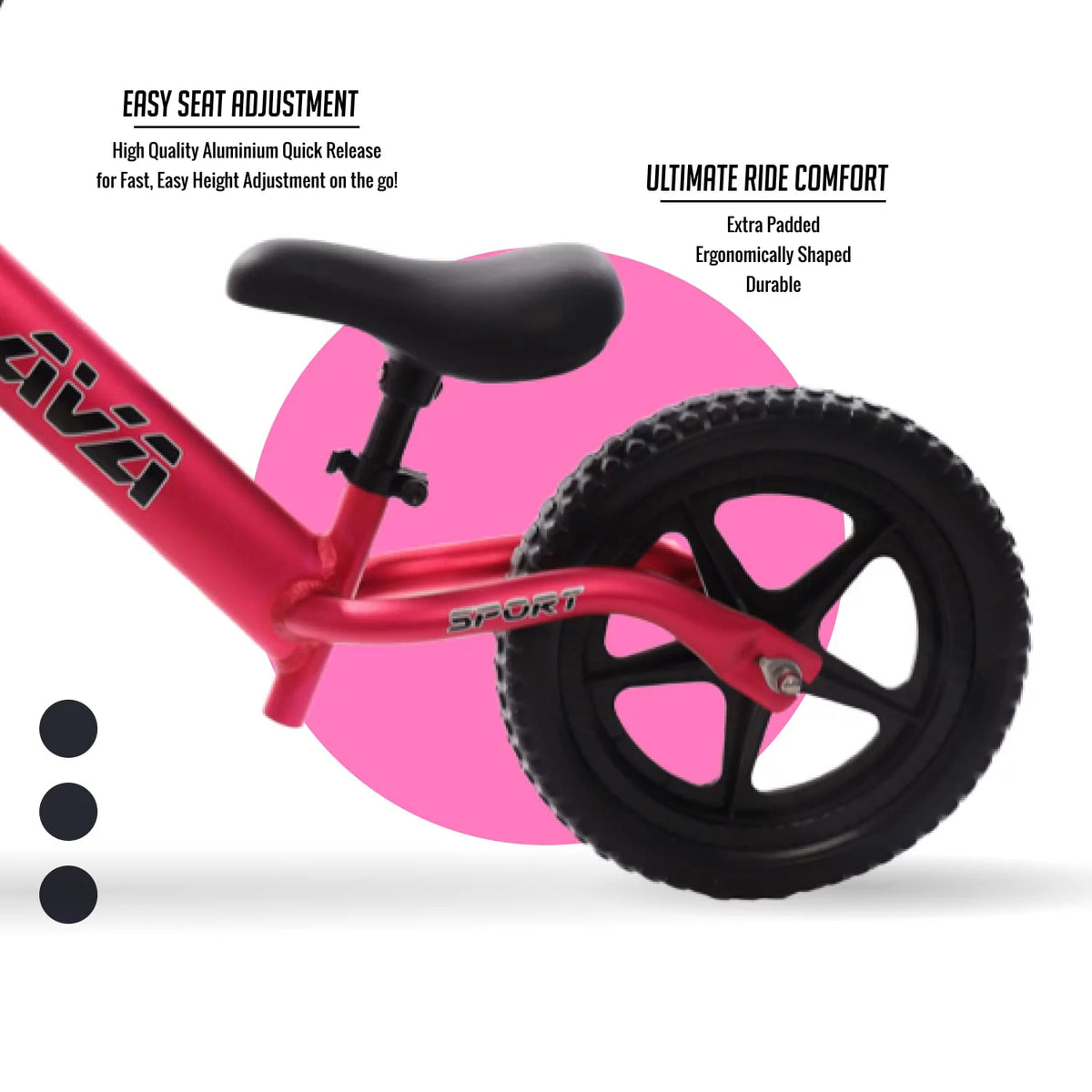 Lightweight Aluminium Toddler Balance Bike E617823