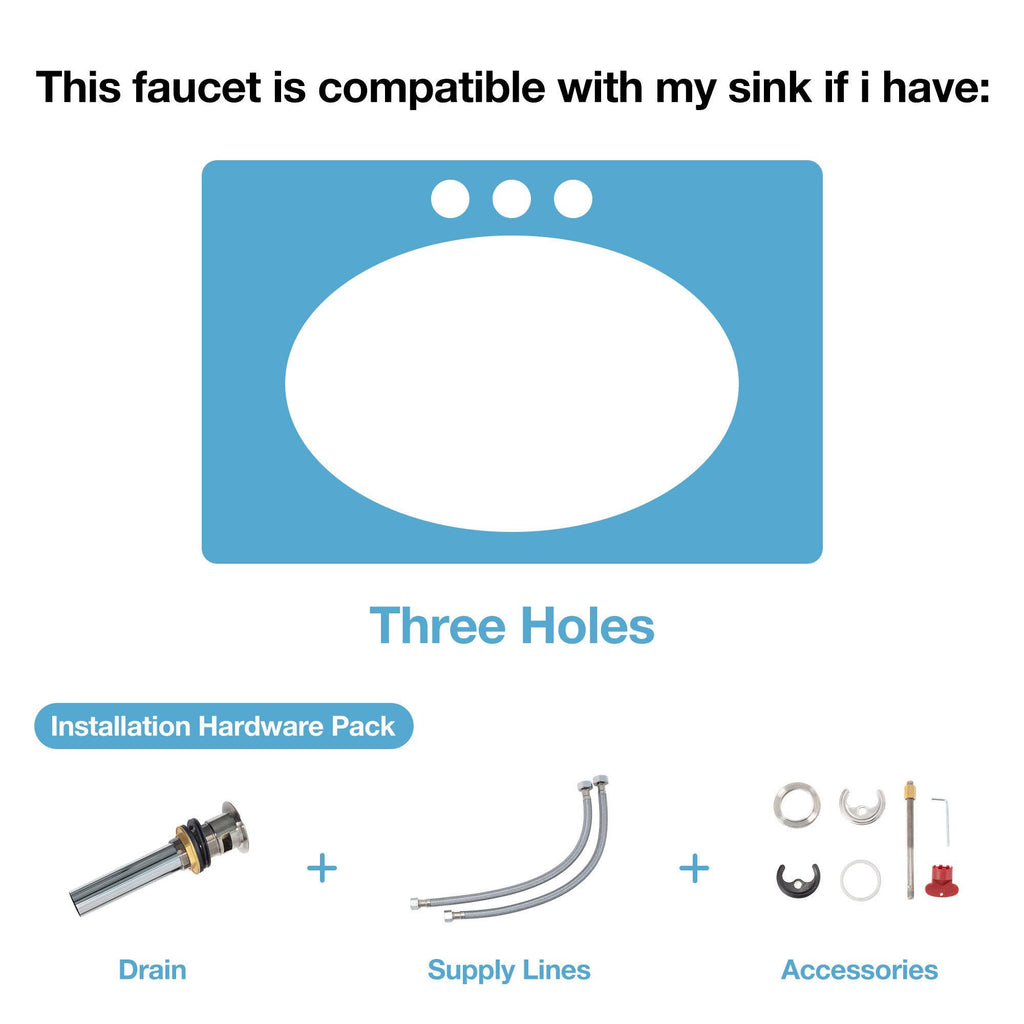 Chrome Bath Faucets H38878