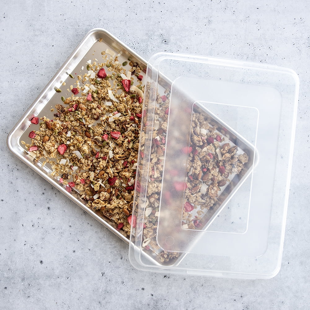 Natural Aluminum Baker's Half Sheet with Lid B1480