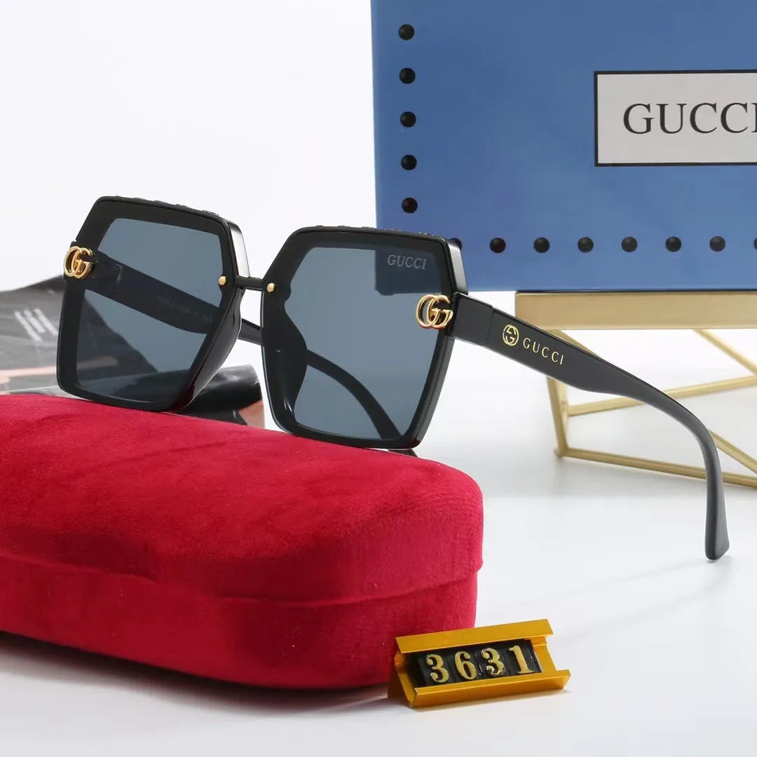 Fashionable Letter Sunglasses A384409