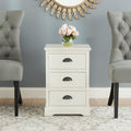 Grey 3 Drawer Side Table R82825