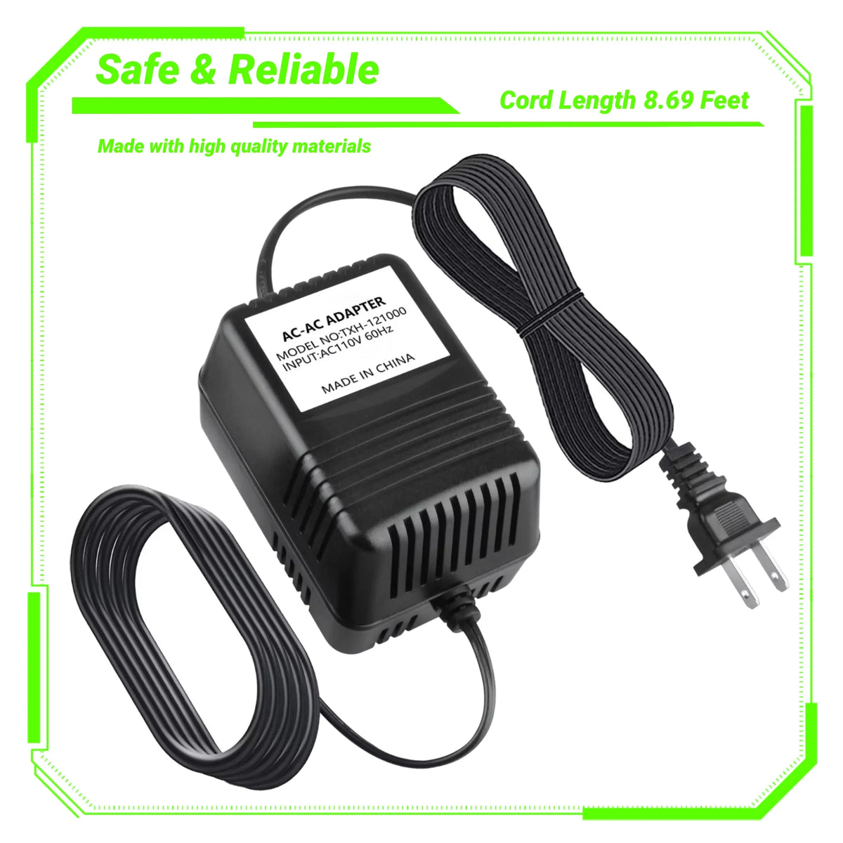 AC Adapter 12V 1700mA Power Supply J964