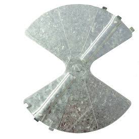 Galvanized Steel Radial Balancing Damper X8378