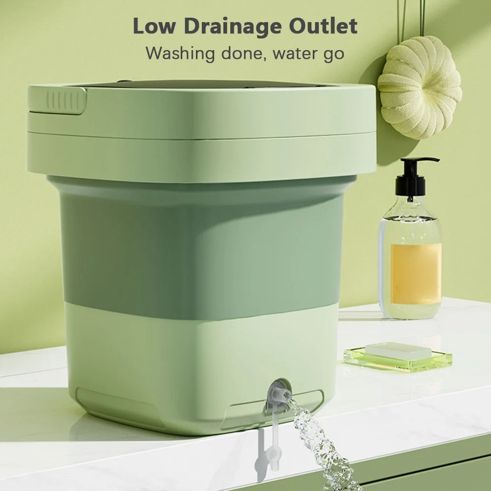 8L Portable Spin Dryer with Drain Hose V37576