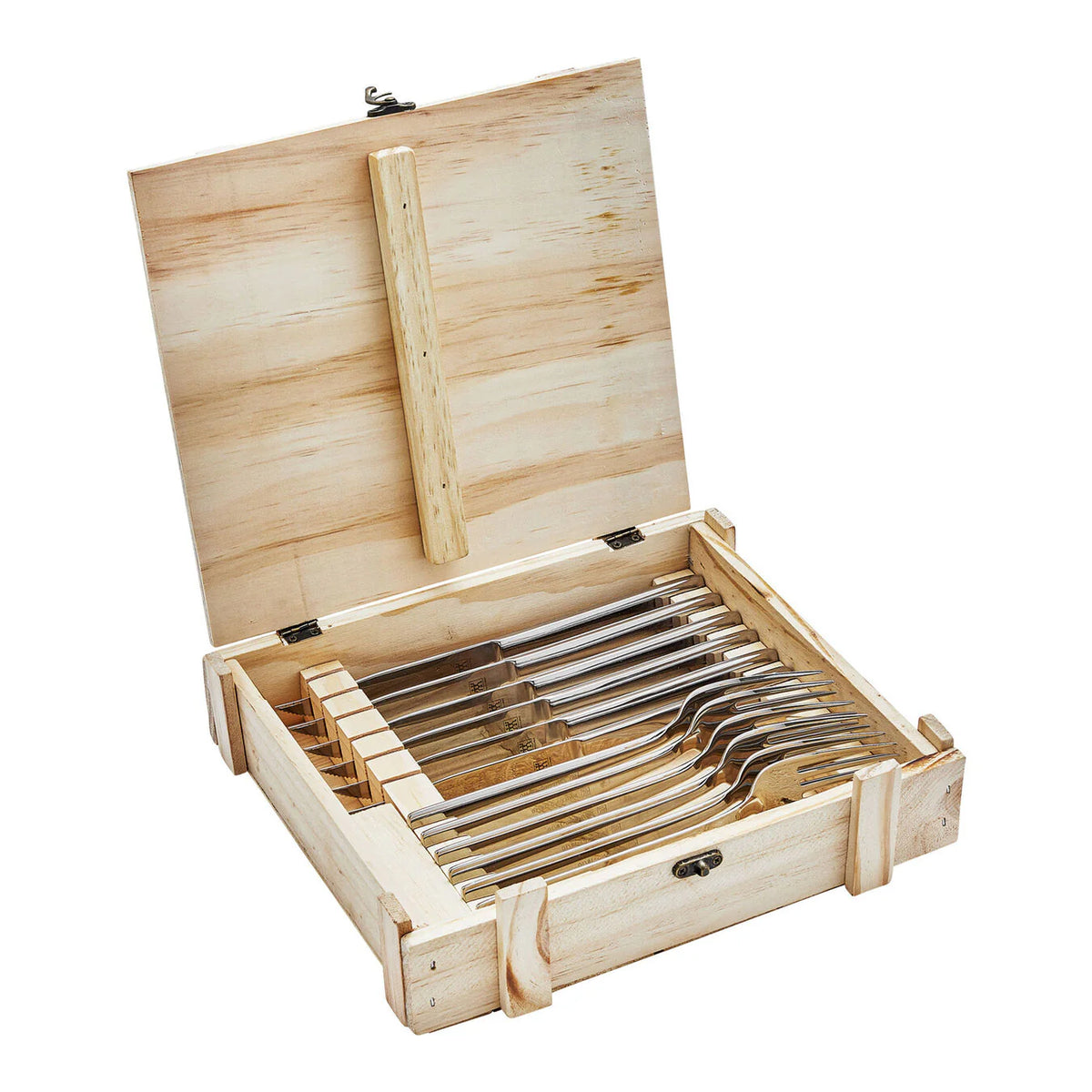 12pc Stainless Steel Steak Knife Set L851379