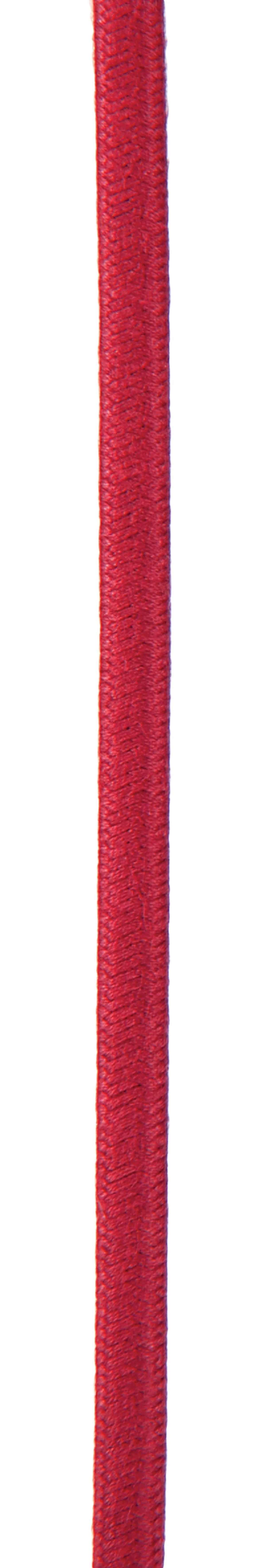 Red Cotton Parallel Lamp Cord 12 Foot Length E1099