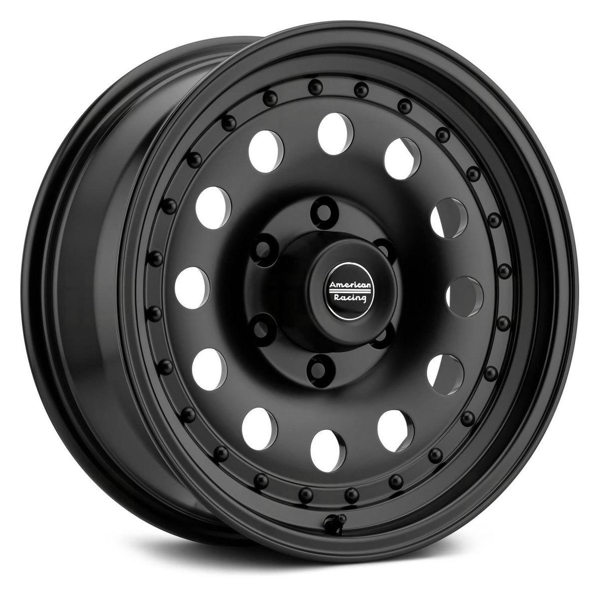 14x7 5x120.65 Satin Black Wheel V99734
