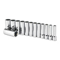 1/2 in. Drive SAE Deep Socket Set, 13-Piece X69485
