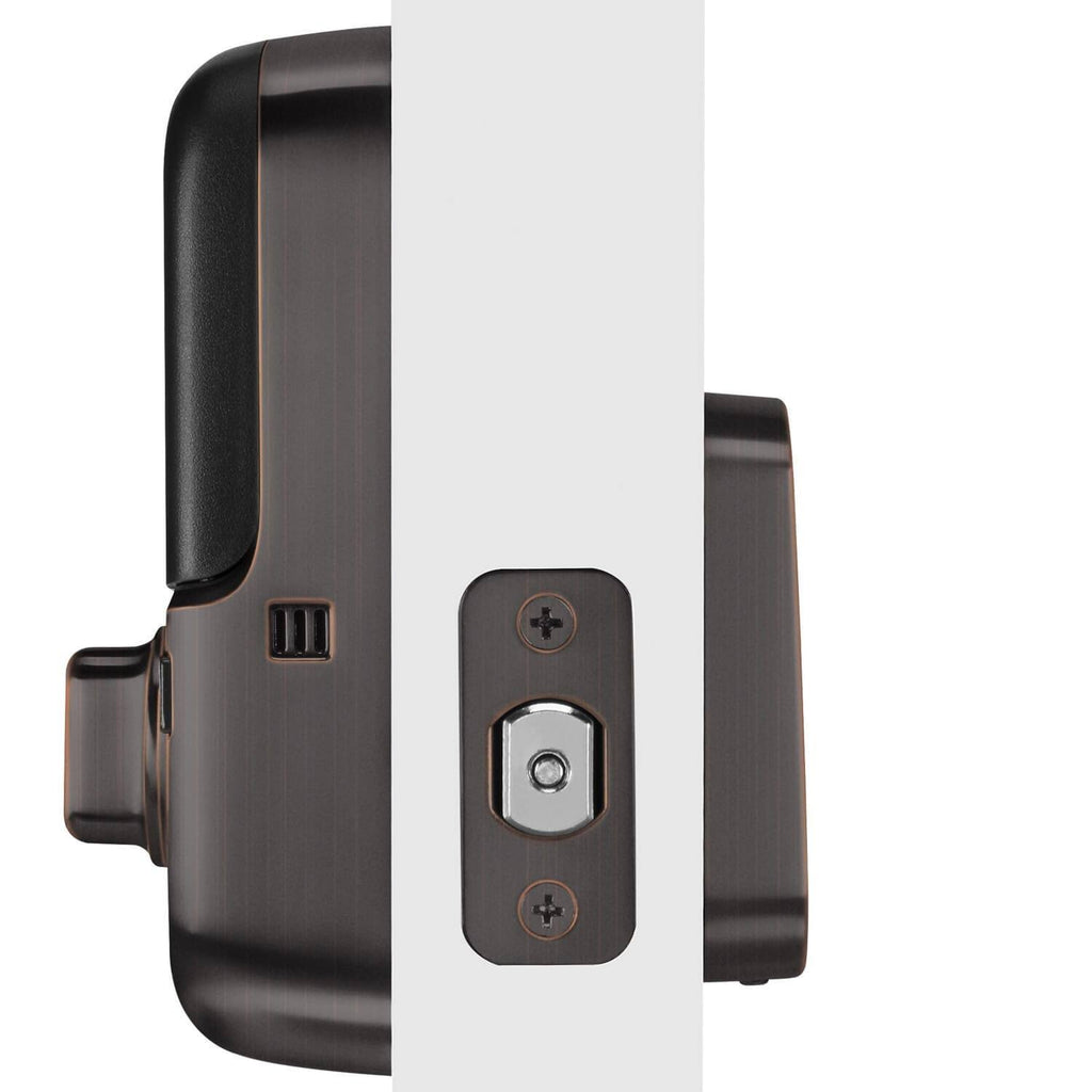 Satin Nickel Key Free Touchscreen Deadbolt I68732