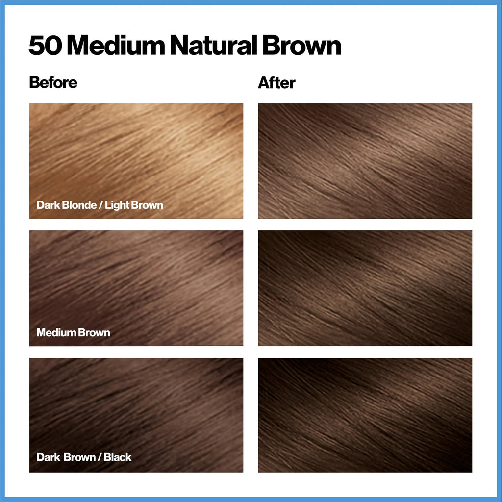 Permanent Hair Color, 100% Gray Coverage, 535 Medium Golden Mahogany, 5.94 fl oz T339929