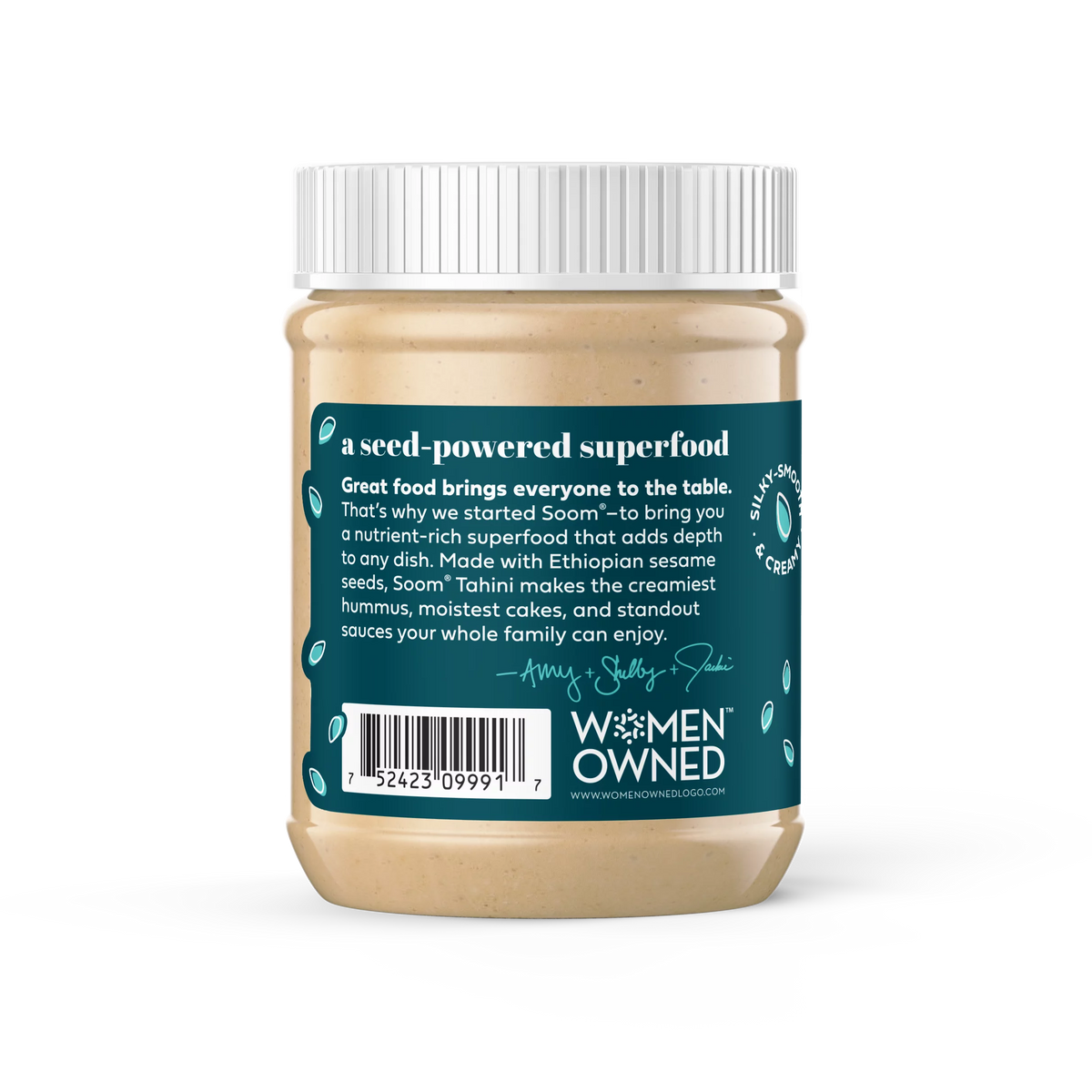 Pure Ground Sesame Tahini 11oz 2 Pack U21380