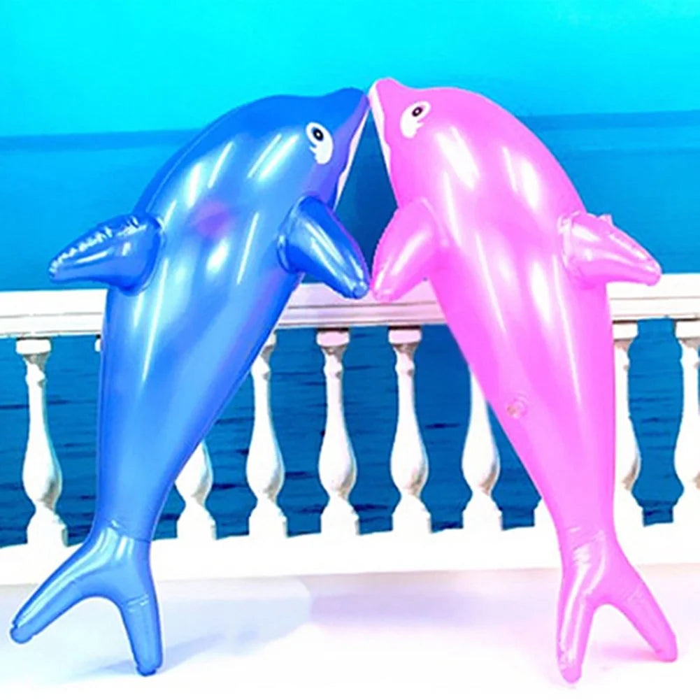 53cm Inflatable Dolphin Fish Beach Swimming Pool Toy X75810