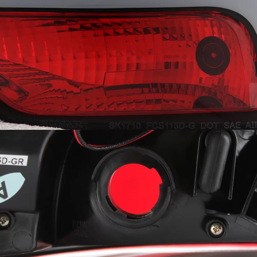 For 2012-2014 Ford Focus Hatchback LED Tail Lights Left+Right Pair Y390091