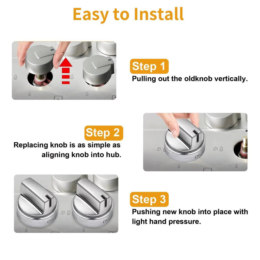 Stainless Steel Control Knobs P929