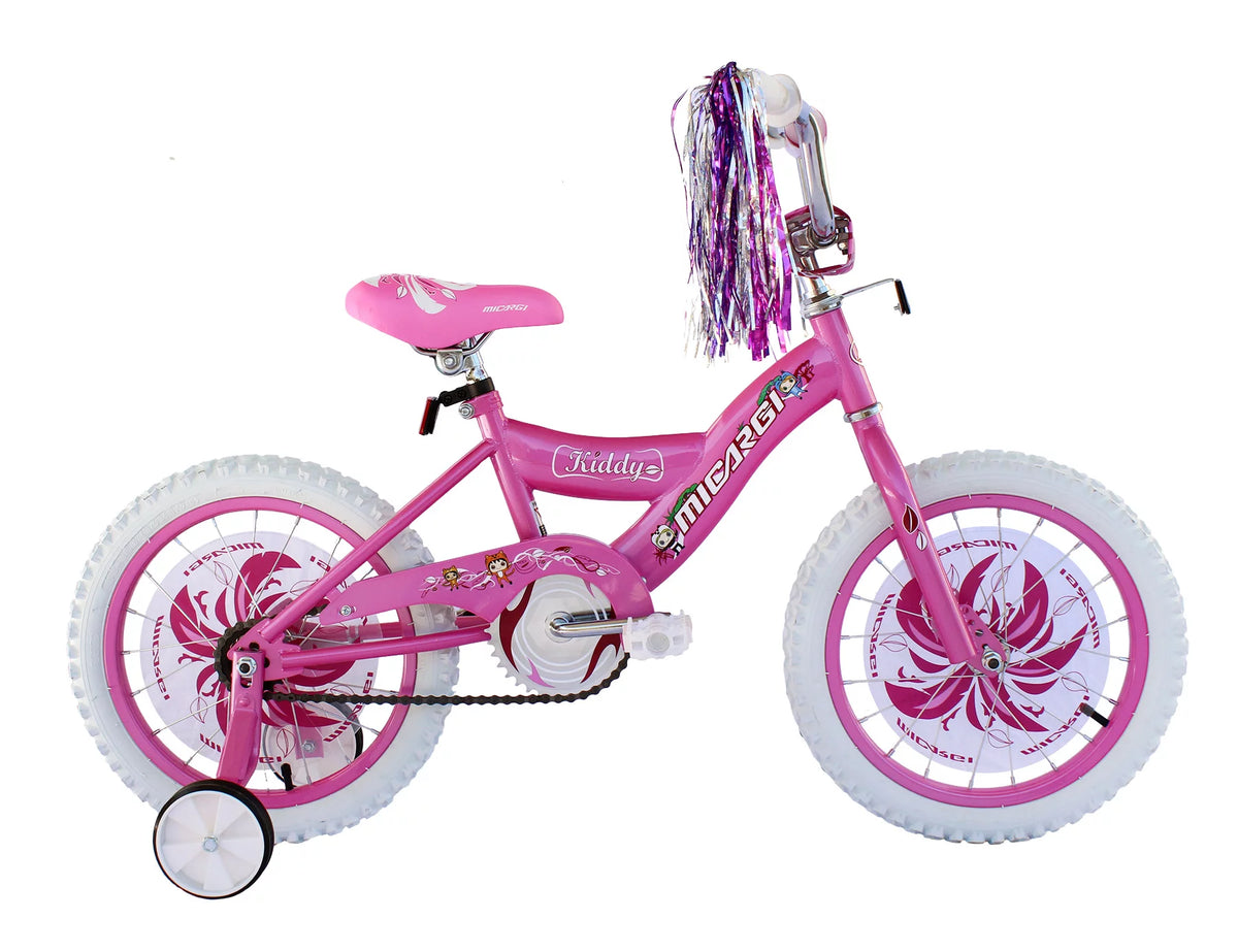 16 BMX Bicycle Coaster Brake One Piece Crank Chrome Rims Black Tire Kid's Bike Red G959388