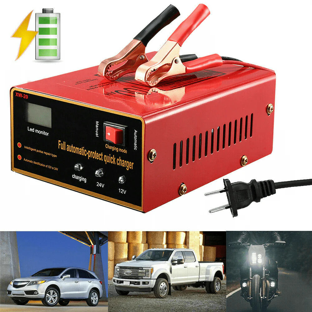12V/24V 10A Battery Charger E278