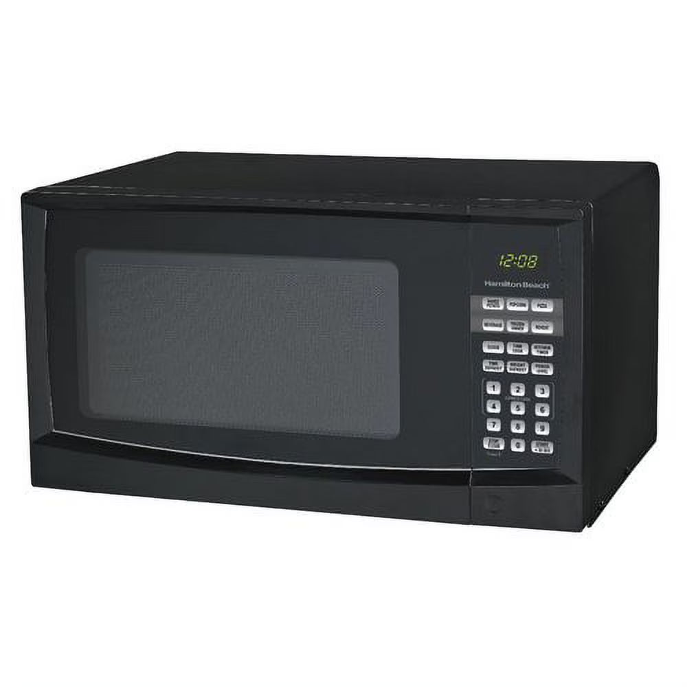 Black Digital Microwave L19796