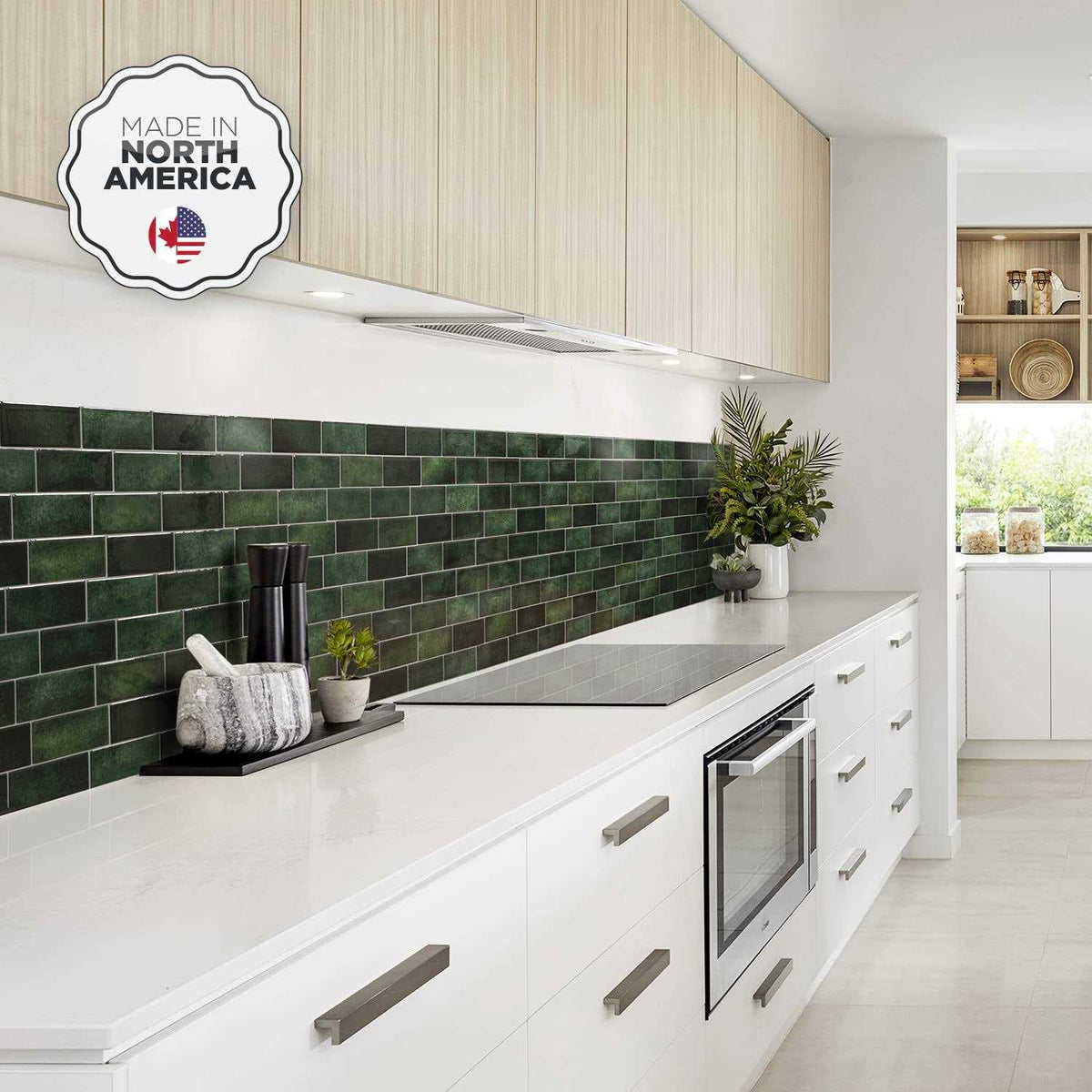 Peel and Stick Backsplash 5 Sheets V65307
