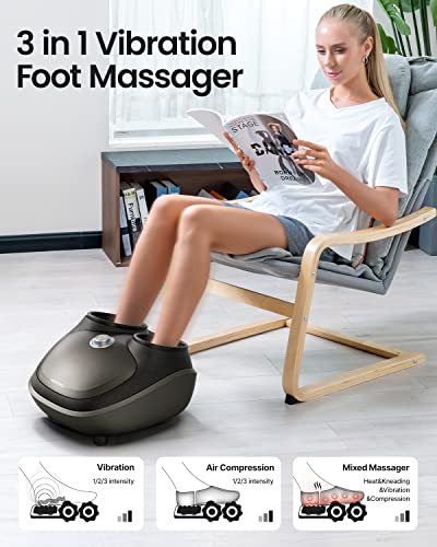 Electric Foot Massager with Heat, Shiatsu I302