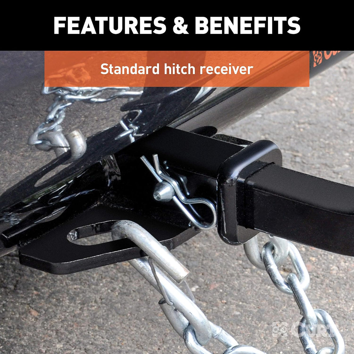 Class 1 Trailer Hitch with Ball Mount, 1-1/4-Inch Receiver R954823
