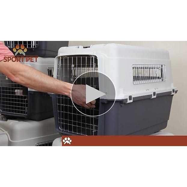 Plastic Dog Crate G38662