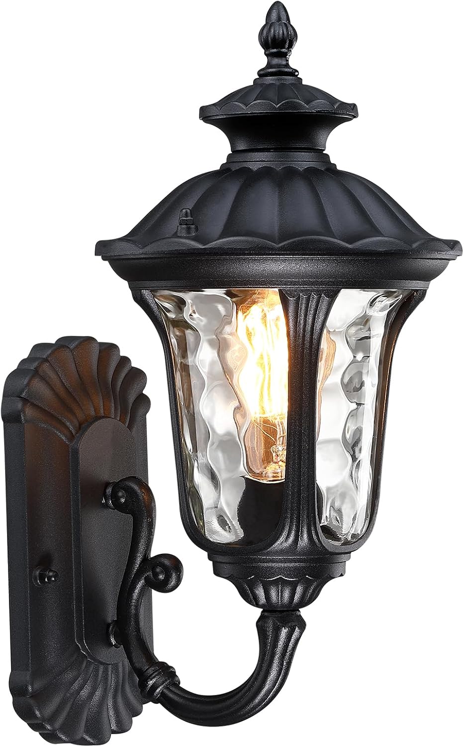 Black 15.6'' Waterproof Outdoor Wall Light Fixture M996309