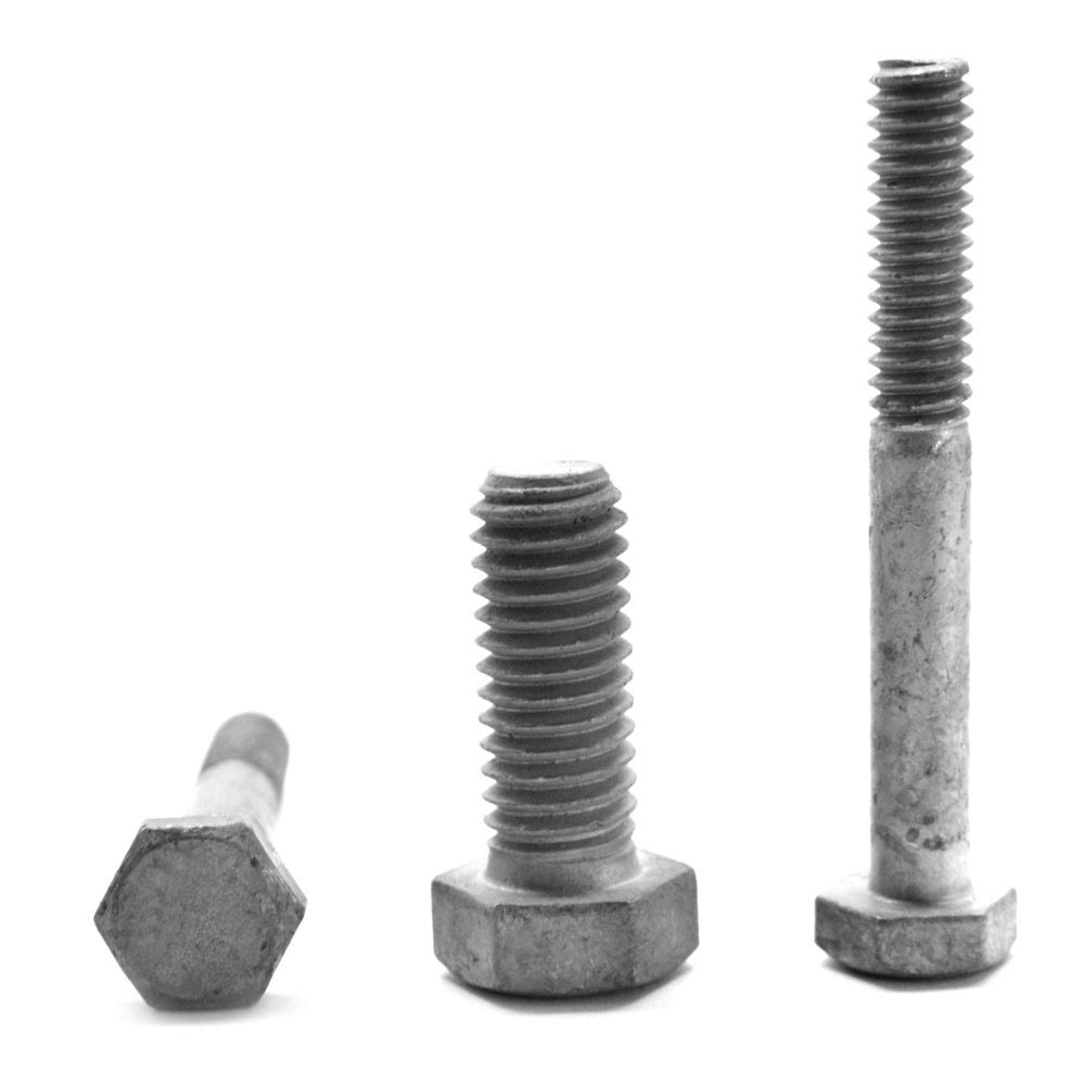 1 1/8-7 x 7 Grade 5 Hex Cap Screw Hot Dip Galvanized J980966