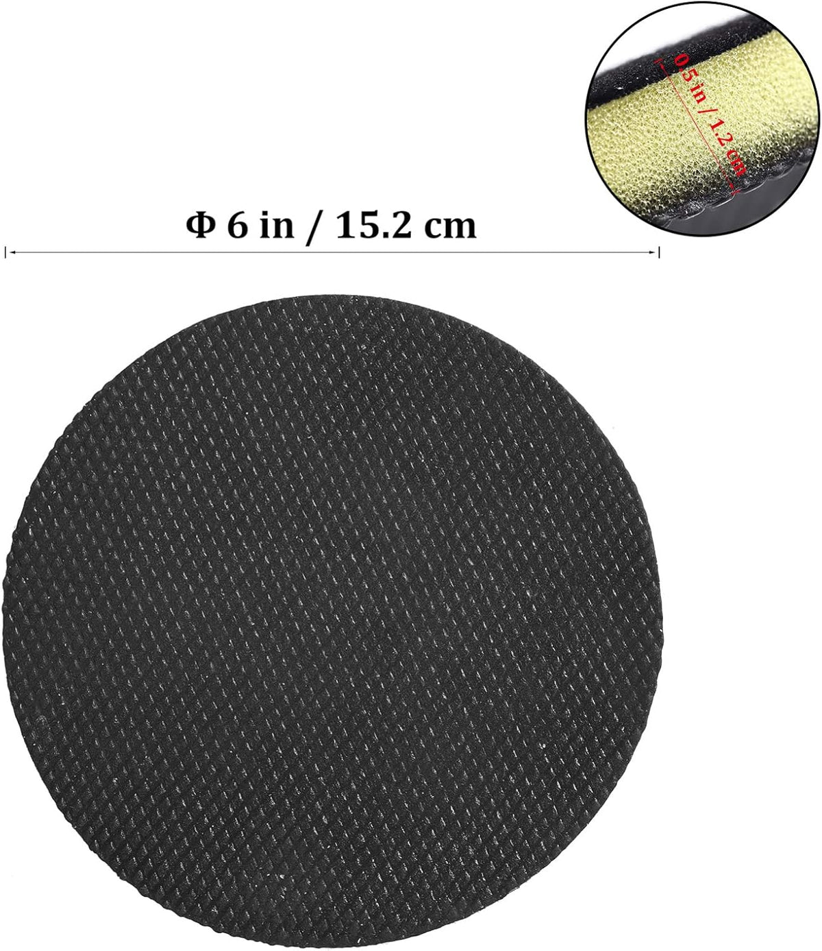 6 Clay Pad for Polisher Pack of 2 I59668