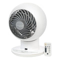 White Compact Oscillating Circulator Fan with Remote J489