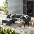 4 Piece Thick Cushion Sectional Set Q608