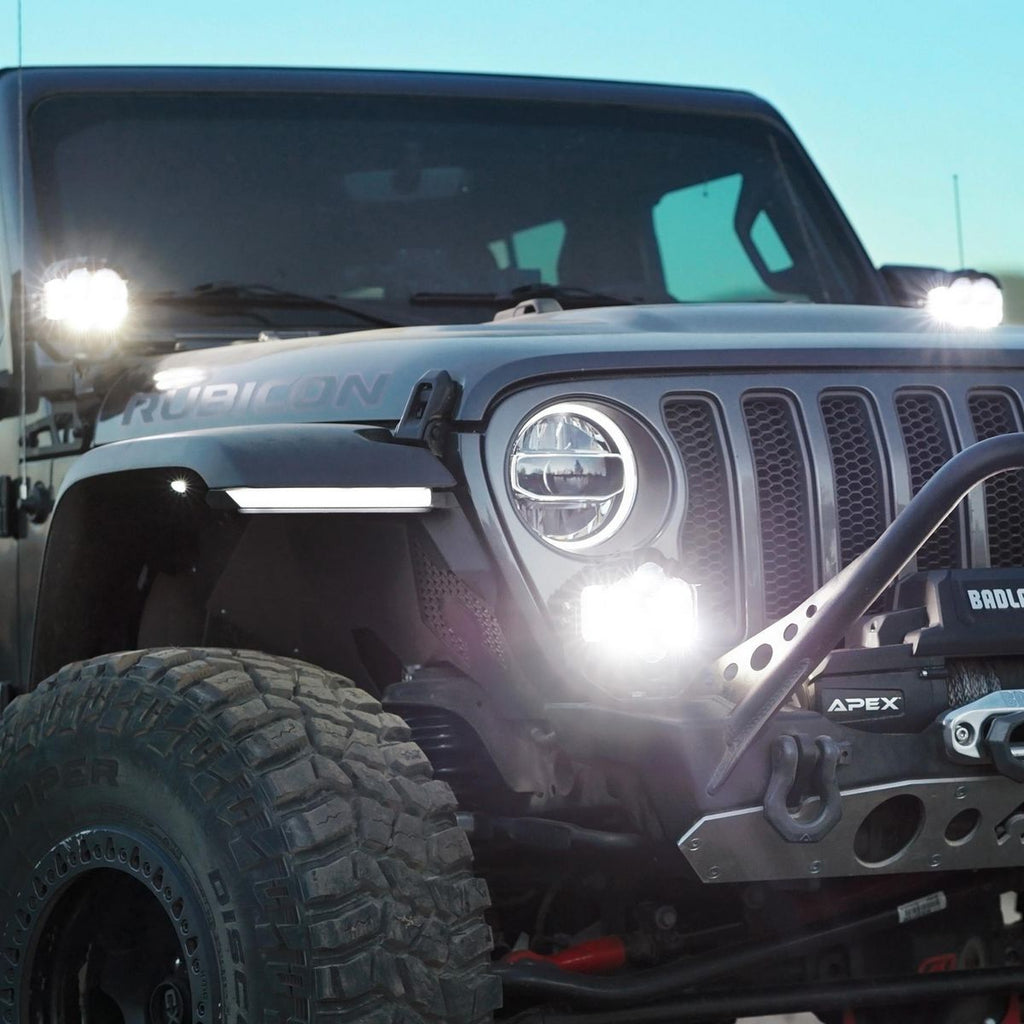 6-LED Off-Road Spot/Flood Combo Light D396322