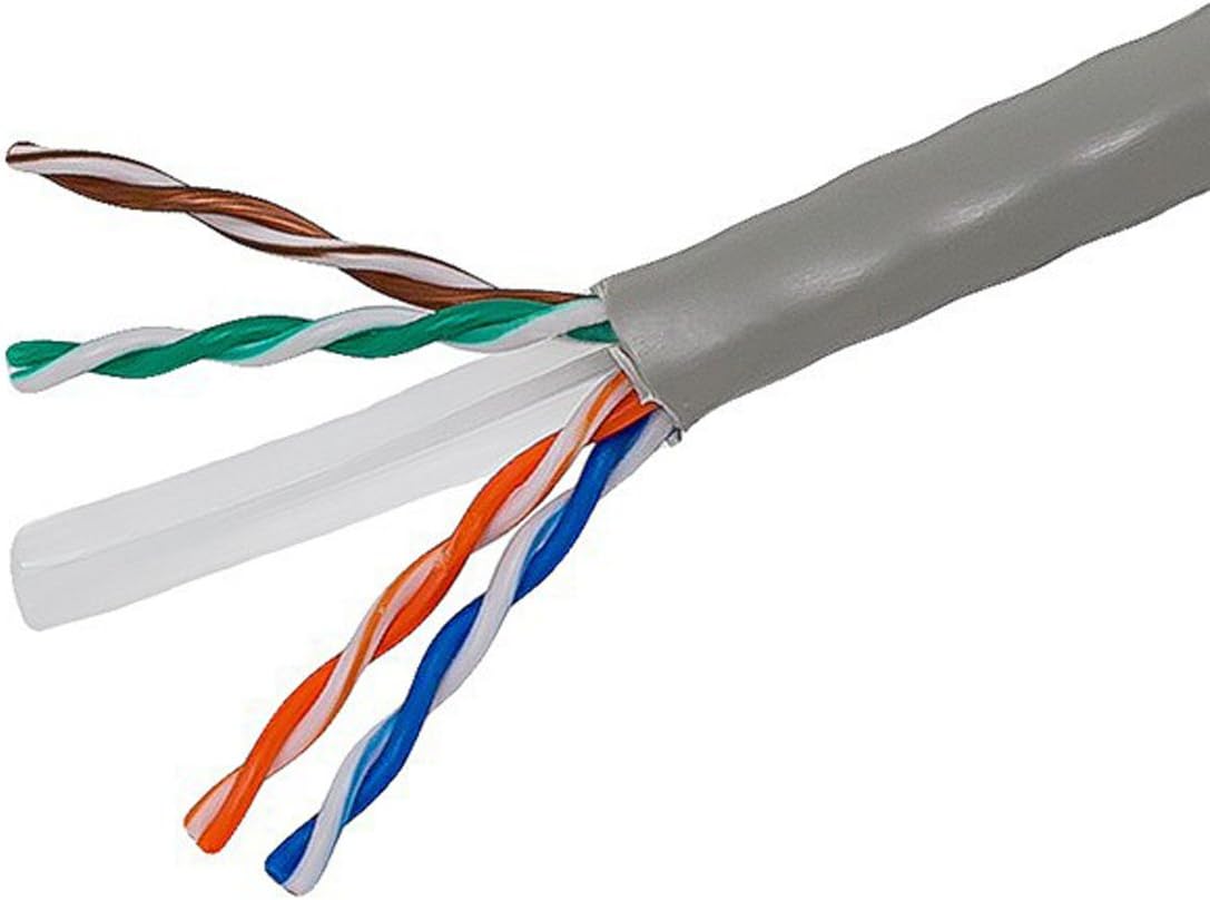 Cat6 Ethernet Bulk Cable, 1000ft, Blue C338127