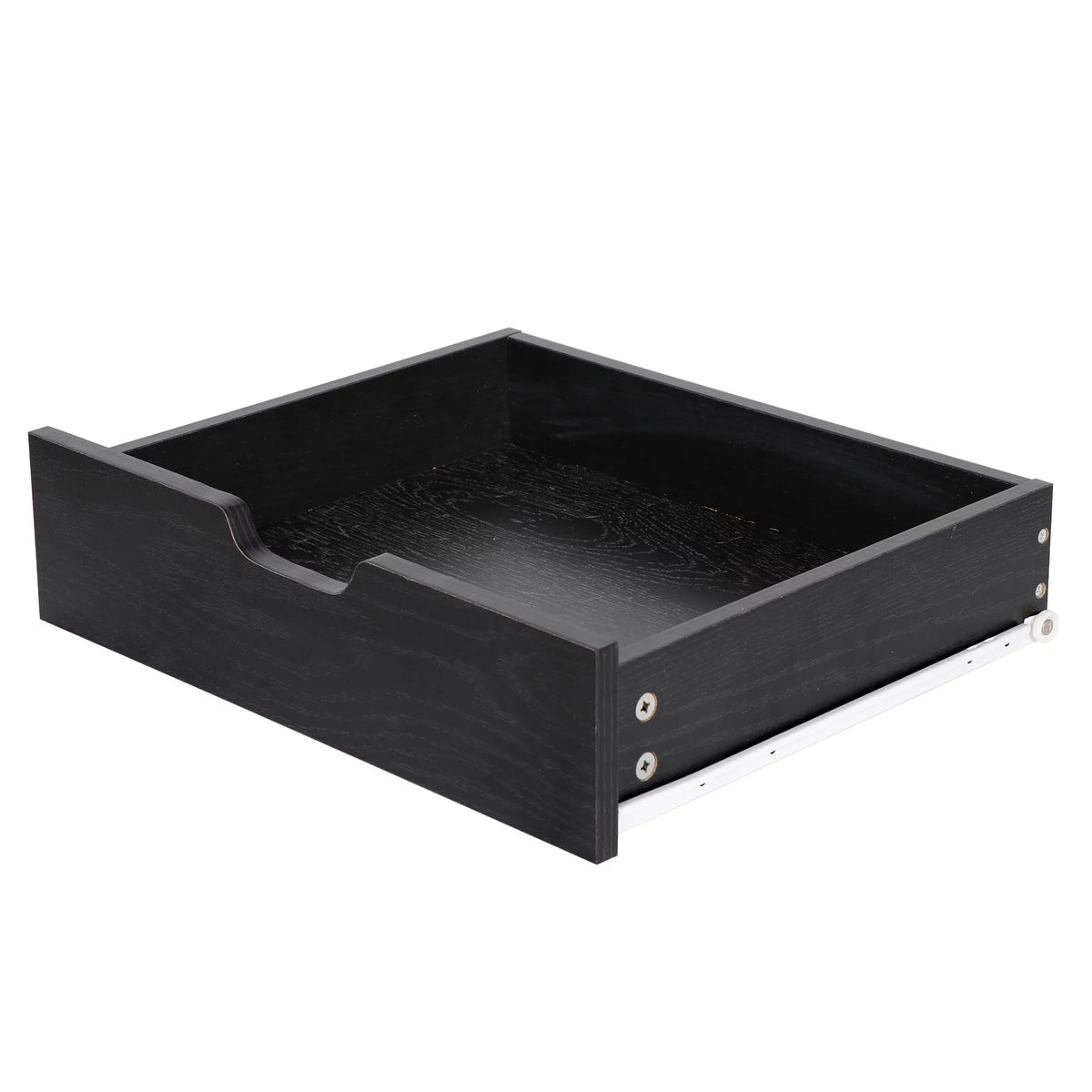 Black 5 Drawer Desk Cabinet with Casters Y985607