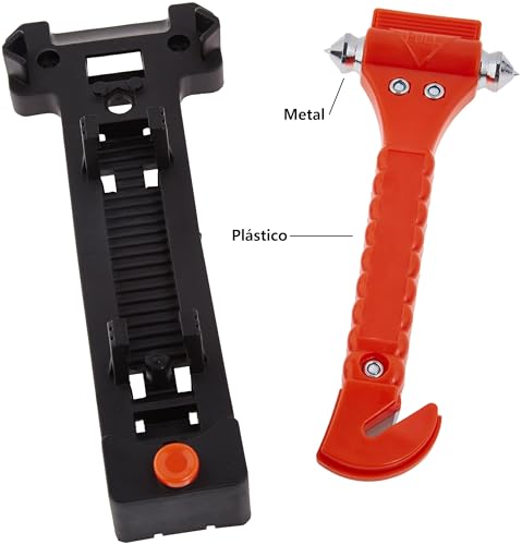 Emergency Seat Belt Cutter and Window Hammer Tool, 2 Pack J6098