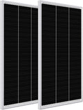 12 Volt 200 Watt Monocrystalline Solar Panel, 2 PCS 12V 100W T8463