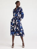 Belted Midi Dress T6040