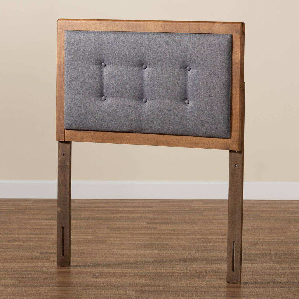 Beige Twin Size Headboard L4597