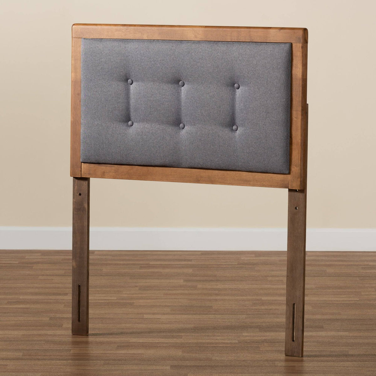Beige Twin Size Headboard L4597