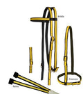 Two Tone Race Bridle Set Neon Pink & Purple Q719892