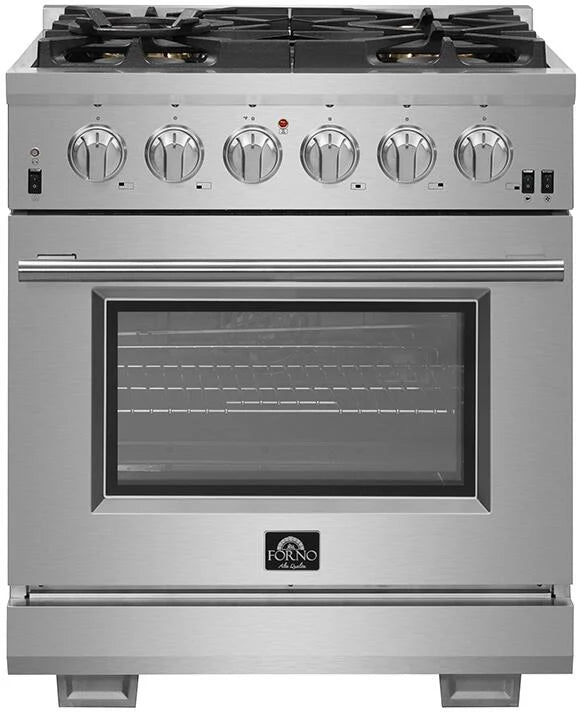 30" Stainless Steel Gas Range with 5 Burners P742