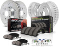 Carbon Fiber Brake Pads with Drilled & Slotted Brake Drums Kit K326396